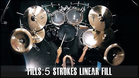 JamesPayneDrums.com - 5 Strokes Linear Fill lesson preview