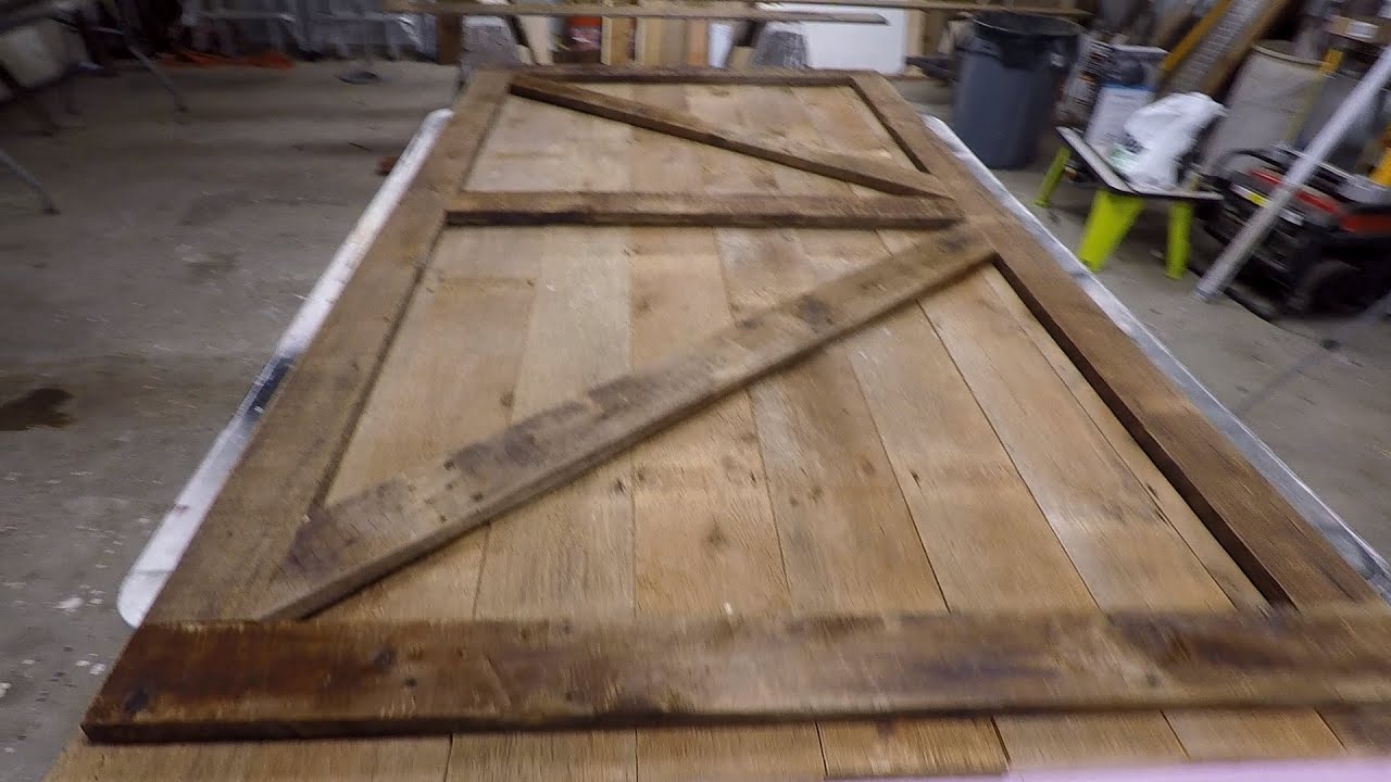 DIY Barn Door YouTube