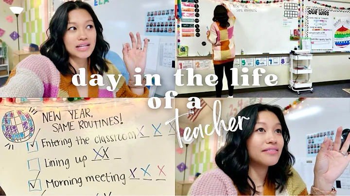 THE DAY AFTER WINTER BREAK | reviewing routines in...