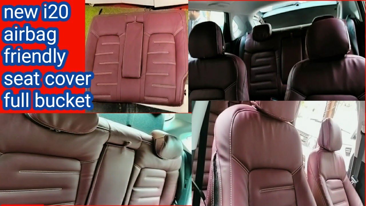 Hyundai new i20 airbag friendly seat cover installation full