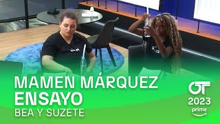 ENSAYO de BEA y SUZETE con MAMEN (21 noviembre) | OT 2023 by Operación Triunfo Oficial 830 views 4 days ago 4 minutes, 54 seconds