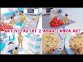 RUTINITAS IRT 2 ANAK | SORE INI SANTAI BUKA PUASANYA MASAK NASI GORENG AJA