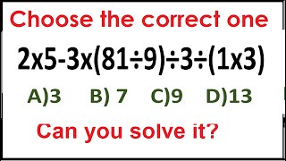 Quiz 334  Which One Is Correct  2x53x81931x3