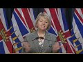 Dr. Bonnie Henry gives update on COVID-19 in B.C. on Oct. 19, 2020 | CHEK News