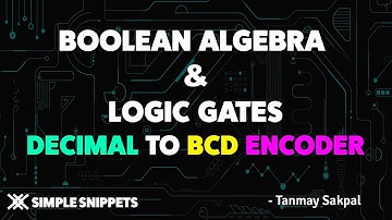 Rangkaian Encoder Desimal ke BCD dengan Tabel Kebenaran & Diagram Rangkaian