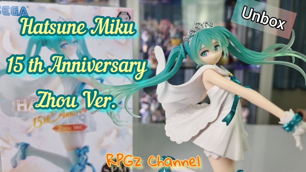 初音ミク マジミラ 15th Anniversary Set BD衣装ver Unbox : Hatsune Miku 15 th Anniversary ~ Zhou Ver