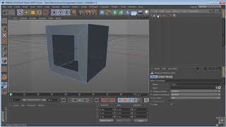 Cinema 4D , Modelling With Extrude Inner