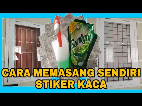 Video: Apakah stiker dipasang di luar atau di dalam?