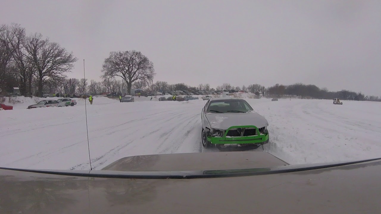 Minnesota Ice Racing 5 Lap Race YouTube