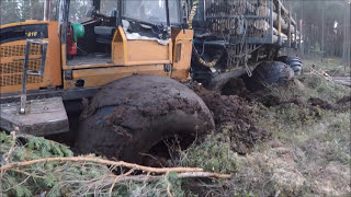 Deep Forest 610 STUCK IN MUD !!!