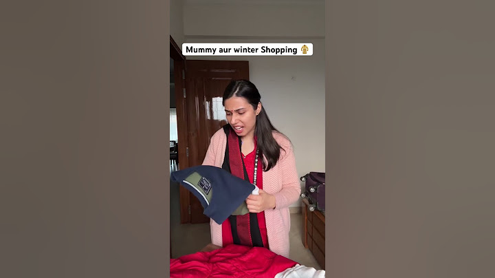 Mummy aur Winter Shopping | Salonayyy | Saloni Gaur