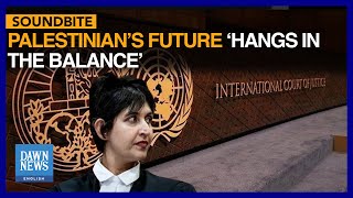 South Africa At ICJ | Palestinians’ Future ‘Hangs In The Balance’: Adila Hassim | Dawn News English