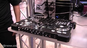 AMERICAN AUDIO VMS4 TRAKTOR EDITION DJ SOFTWARE MIDI CONTROLLER AT WINTER NAMM 2011 WITH I DJ NOW