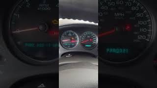 08 GMC yukon parking assist off.