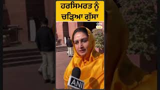 Shorts: Harsimrat Badal ਨੂੰ ਏਸ ਗੱਲ ਤੇ ਚੜ੍ਹਿਆ ਗੁੱਸਾ |Punjab Tak