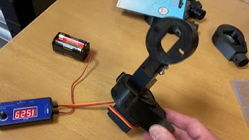 Mars rover inspired robotics project update: 2/6/2021 testing steering assembly prototype