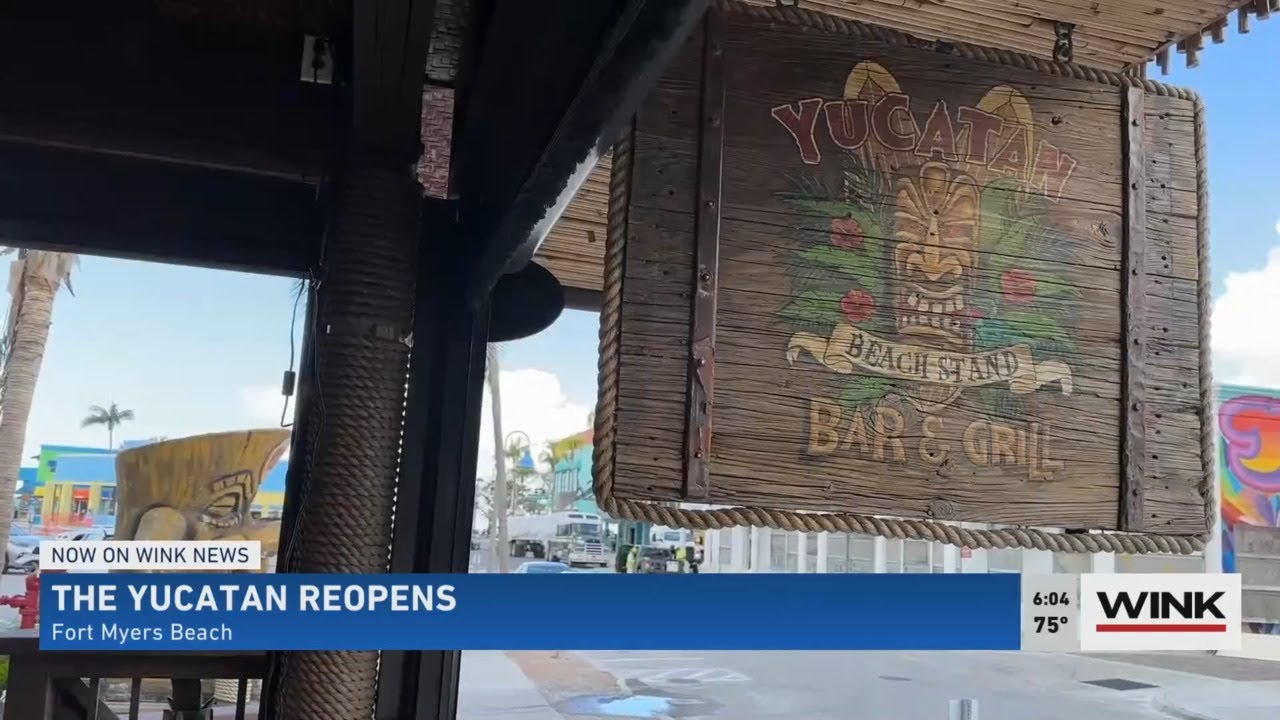 Yucatan Bar and Grill reopens building on Fort Myers Beach