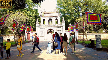 [4K]  Vietnam Walk - 🏛️  Grand Embassies of Ba Dinh District Includes Ho Chi Minh Mausoleum & Palace