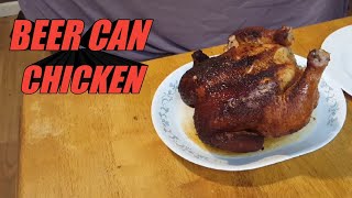 Beer can chicken