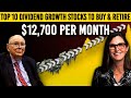 Charlie Munger: Live Off Dividends, You Only Need 10 Dividend Growth Stocks To Hold Forever &amp; Retire