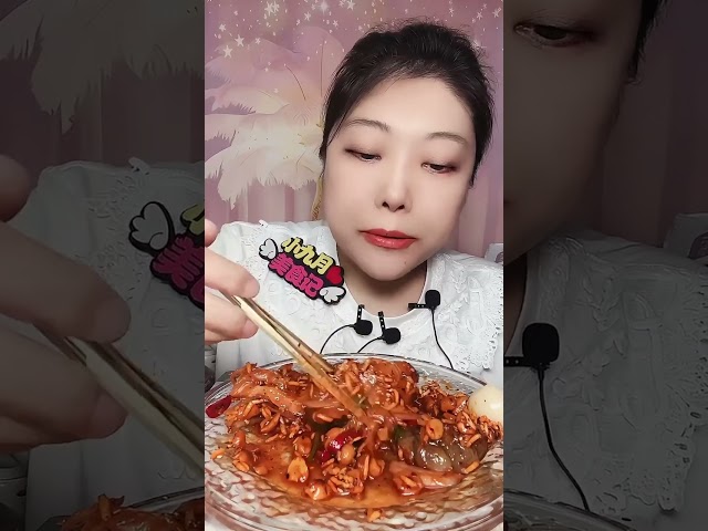 Tantangan makanan Udang Mukbang | ASMR Makan TELUR TOBIKO |Suara Mengunyah/mukbang/Suara Makan #2099
