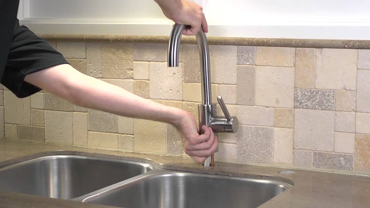 Installing A Pfister 1 Handle Kitchen Faucet Solo Collection