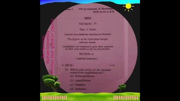 # Kolhan University Bsc nursing Previous Year question Papers