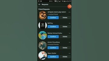 how to cancel sent friend requests on facebook || sent list 2021  #Shorts || Basic Tech Pro