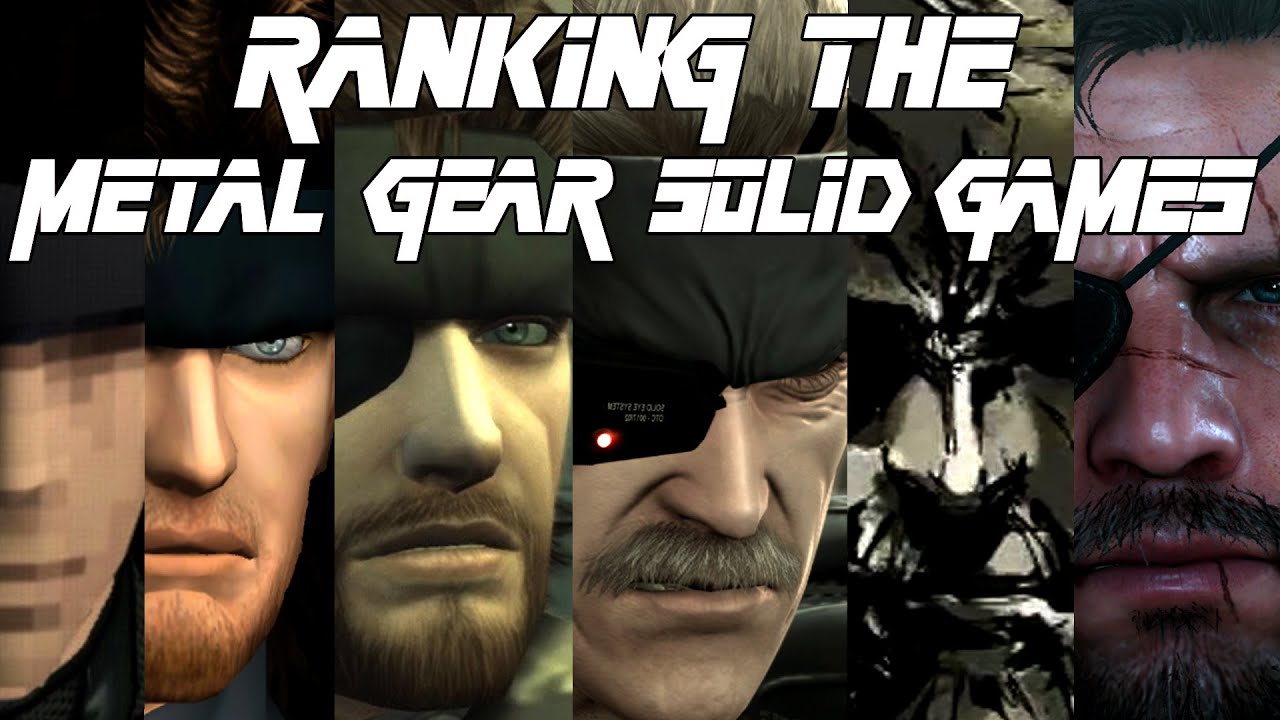 Ranking The Greatest Metal Gear Games