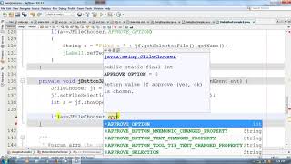 JAVA Netbeans in Hindi #19  |  Folder Browser DialogBox