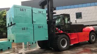 Mathand presents the New BTX D3500 35 TON Forklift (load testing)