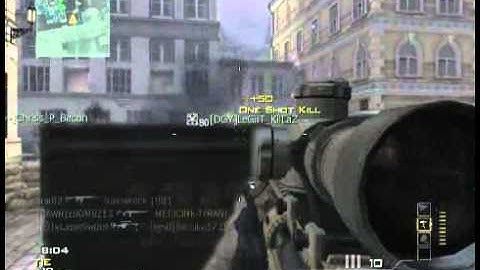 Mw3 Sniper killstreak