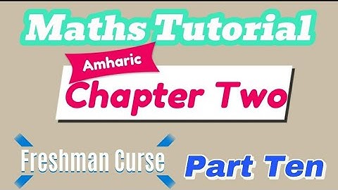 Freshman Mathematics:- Chapter two|| Part 10|| Modulus | Freshman #AtcTube #Tutorial #Maths  #abdi