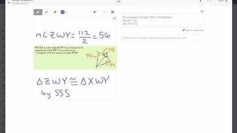 Key for CW 2.3 - Triangle Congruence Theorems - Desmos Activity