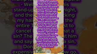 You’re Trump’s Priest 🤠🤩😎😂#shorts #funny #jokeoftheday #humor #comedy #jokes #trending