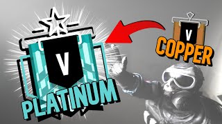 Copper to Platinum (Day 16) | Rainbow 6 Siege RANKED