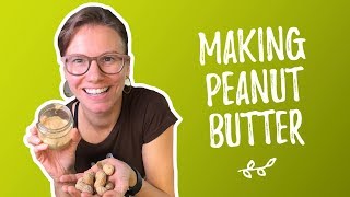 Making peanut butter - recipe