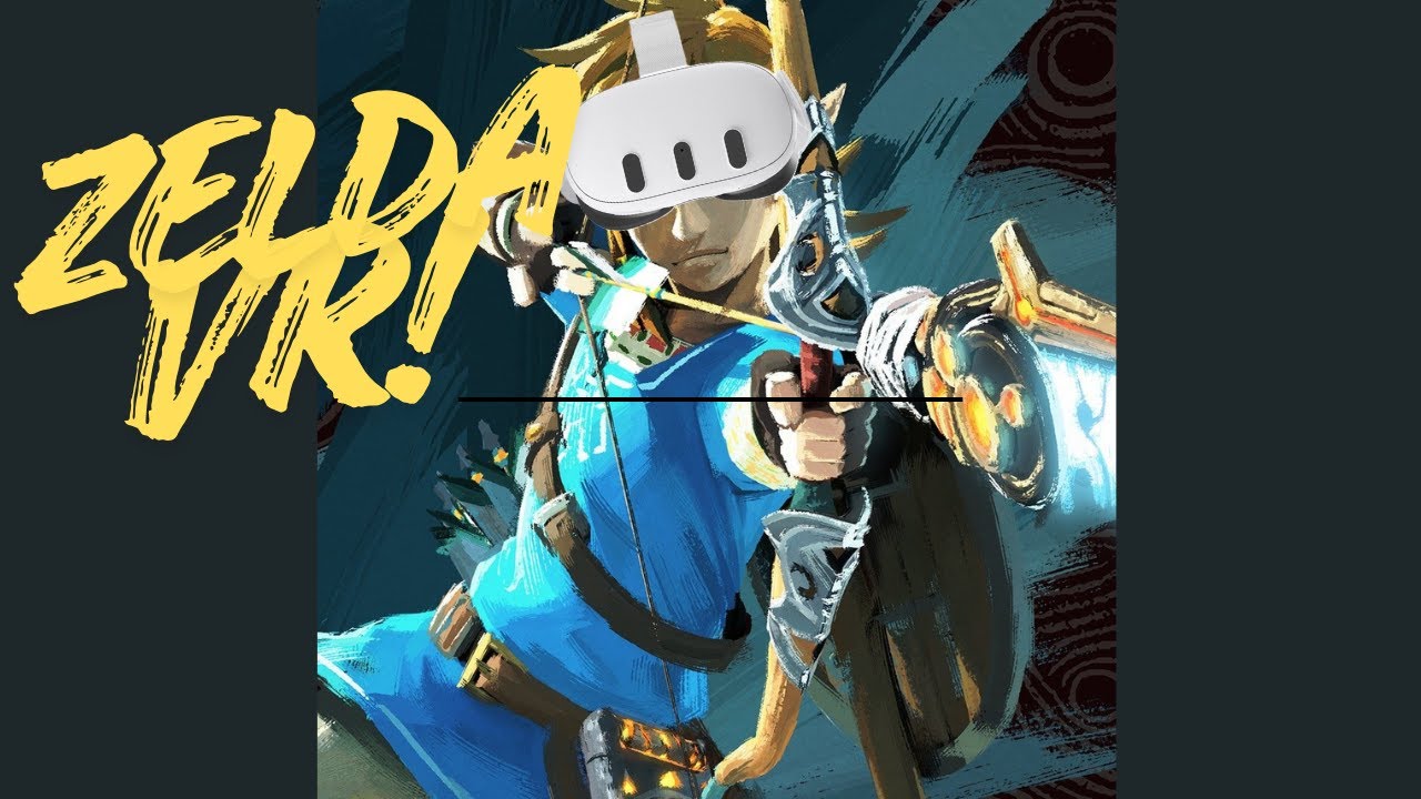 Играйте в The Legend of Zelda Breath of the Wild в VR! Модификация Flat To VR!