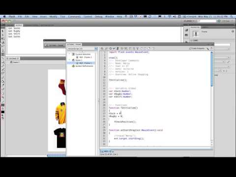 Developing a Shopping Cart in AS3 Part 05