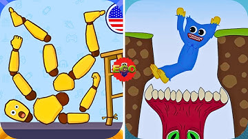 Ragdoll Break Kick Loser Vs. Huggy Story |  Max Gameplay Walkthrough | Epic Gamer’s Odyssey  #1066