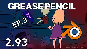Grease Pencil in Blender 2.93 - The making of Saiyan Retail