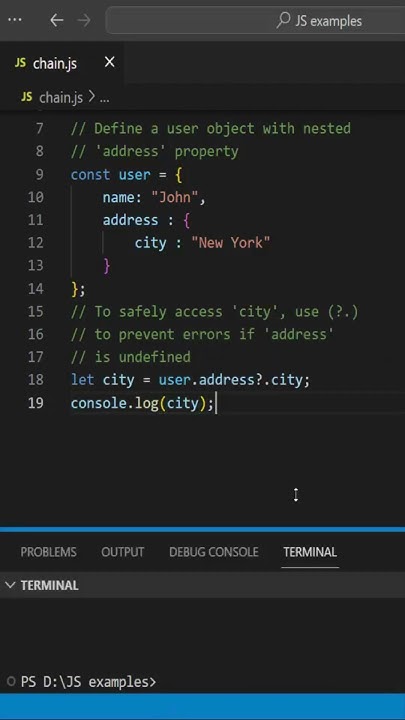 How to Safely Access Nested Object Properties in JavaScript - YouTube