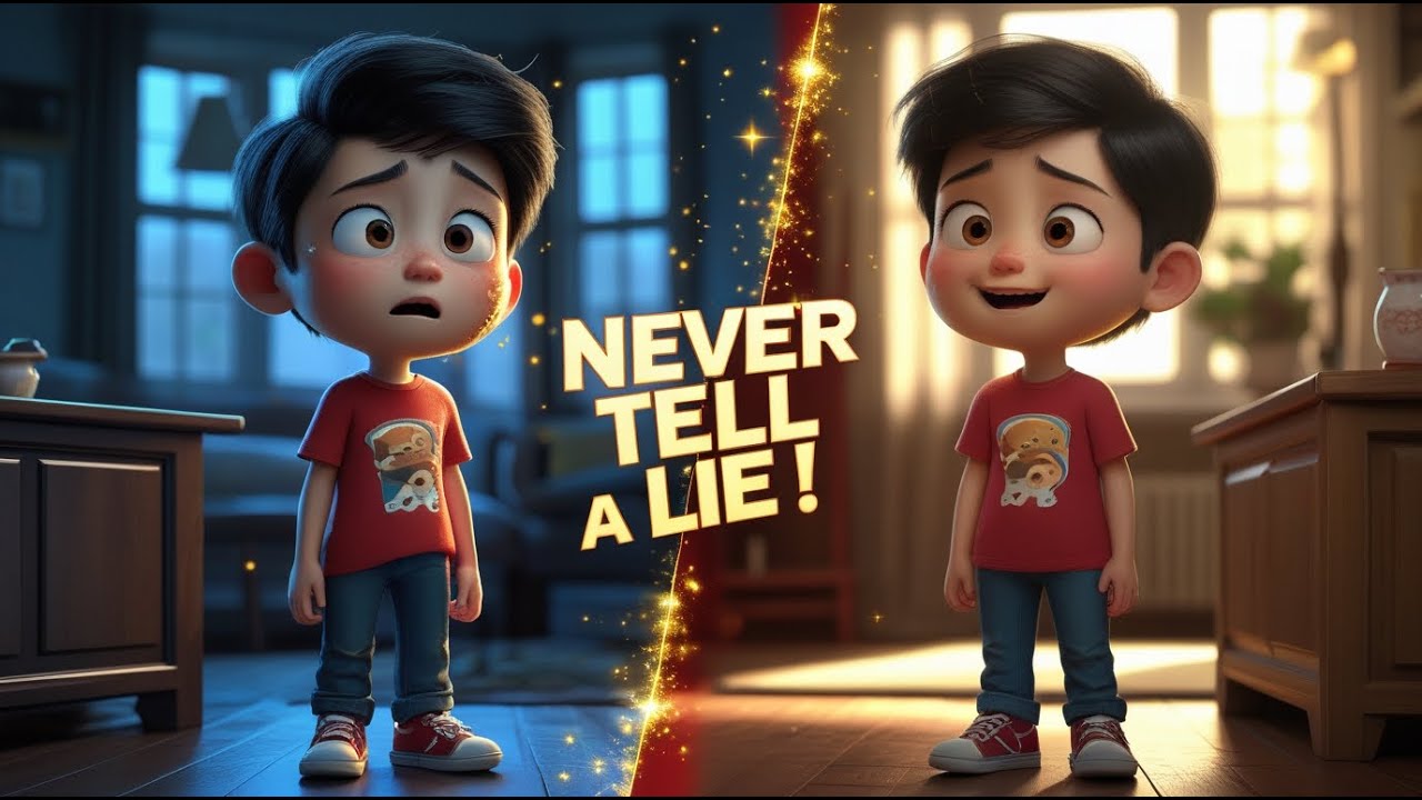 Never Tell a Lie Truth Always Wins Moral Story for Kids - YouTube