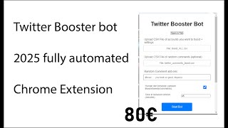 Twitter Boost Bot: Master-Slave AutomationI for Impression Growth