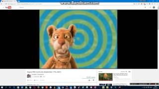 Sagwa, The Chinese Siamese Cat PBS Kids Continuity For September 17th, 2002