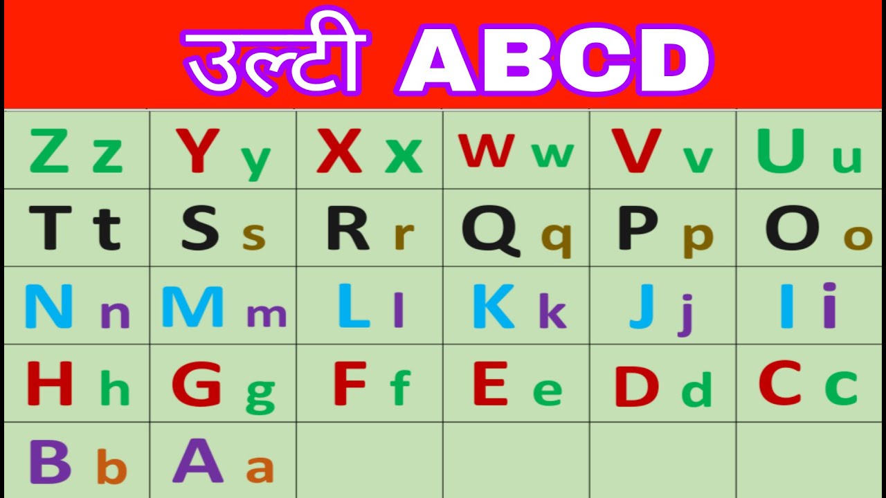 ABCD Alphabet/ABC song/alpbate song/ Ulti ABCD ...