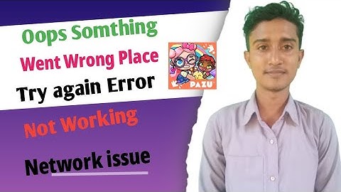 Fix Avatar World App Oops Something Went Wrong Error | Fix Avatar World went wrong error