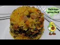 Delicioso arroz con vegetales fácil y rápido | Recetas de cocina fácil y rápido