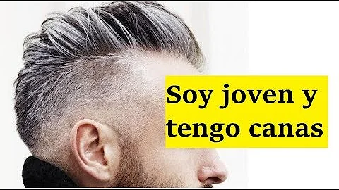 ¿Cuál es la causa de las canas?