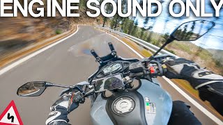 CORNER SURFING! Yamaha Tracer 700 sound [RAW Onboard]